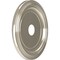 Ekena Millwork Traditional PVC Medallion (Canopies up to 11 1/2"), 19"OD x 3 1/2"ID x 1 1/2"P, Bright Coat Chrome CMP19TRBCR - alternate 2